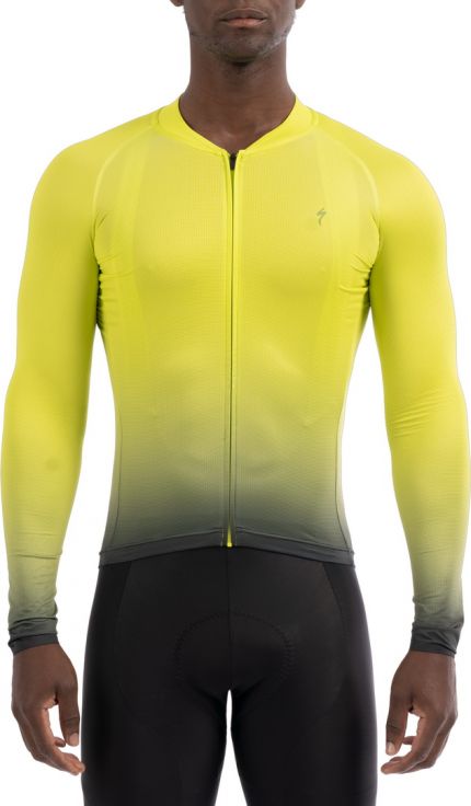 'Specialized Men's HyprViz SL Air Long Sleeve Jersey HyperViz