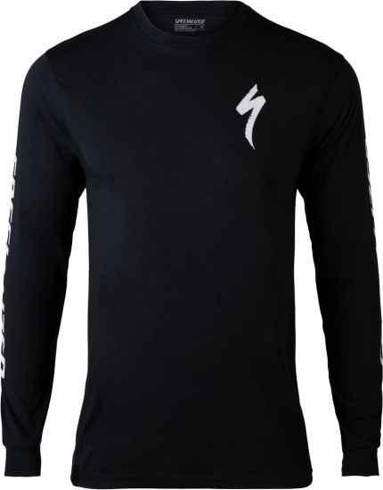 'Specialized Men's Specialized Long Sleeve T-Shirt Black