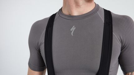 'Specialized Men’s Seamless Short Sleeve Baselayer Grey