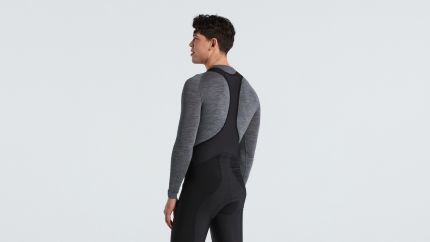 'Specialized Men's Merino Seamless Long Sleeve Base Layer Grey