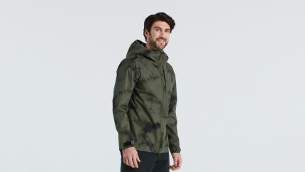 'Specialized Men's Altered-Edition Trail Rain Jacket Oak Green