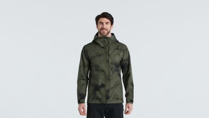 'Specialized Men's Altered-Edition Trail Rain Jacket Oak Green