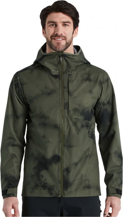 'Specialized Men's Altered-Edition Trail Rain Jacket Oak Green