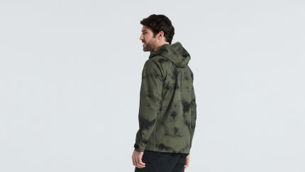 'Specialized Men's Altered-Edition Trail Rain Jacket Oak Green