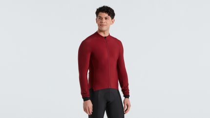 'Specialized Sl Expert Long Sleeve Thermal Jersey Maroon