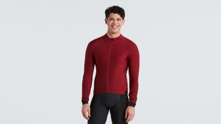 'Specialized Sl Expert Long Sleeve Thermal Jersey Maroon