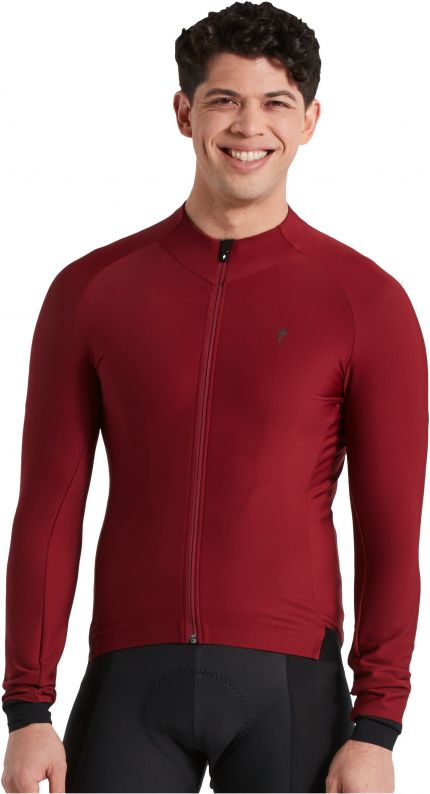 'Specialized Sl Expert Long Sleeve Thermal Jersey Maroon