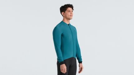 'Specialized Sl Expert Long Sleeve Thermal Jersey Tropical Teal 