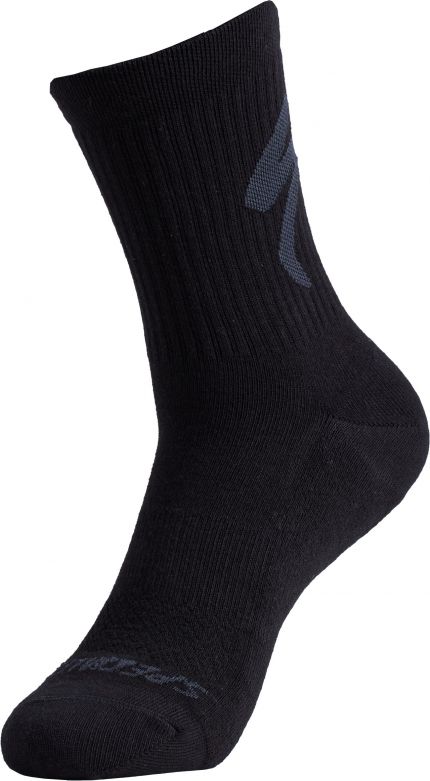 'Specialized Cotton Tall Logo Socks Black