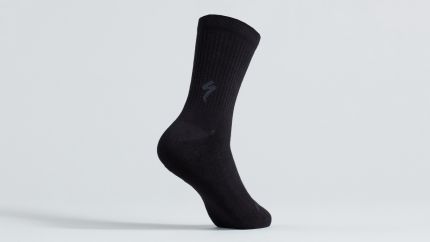 'Specialized Cotton Tall Socks Black