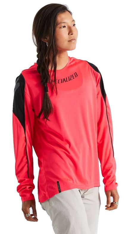 'Specialized Gravity jersey long sleeve imperial red 