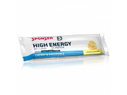 Sponser HIGH ENERGY BAR 45 g banana