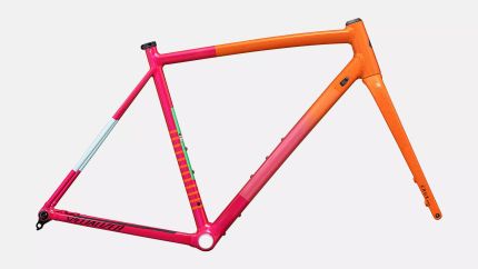 Specialized CRUX DSW FRAMESET AMBRGLW-VIVPNK-MNSHDWMET