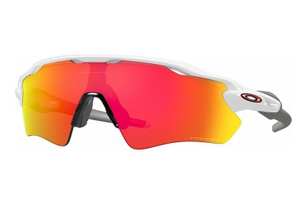 Oakley radar ev path polished white prizm ruby 